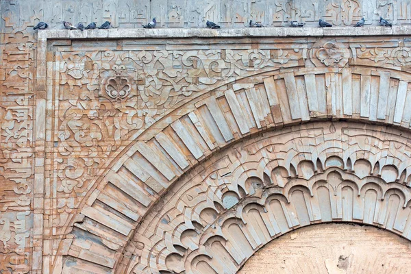 Altes Tor Zum Alten Medina Viertel Marrakesch — Stockfoto