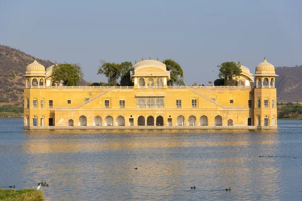 Palácio Jal Mahal Noite Jaipur Rajasthan Índia — Fotografia de Stock