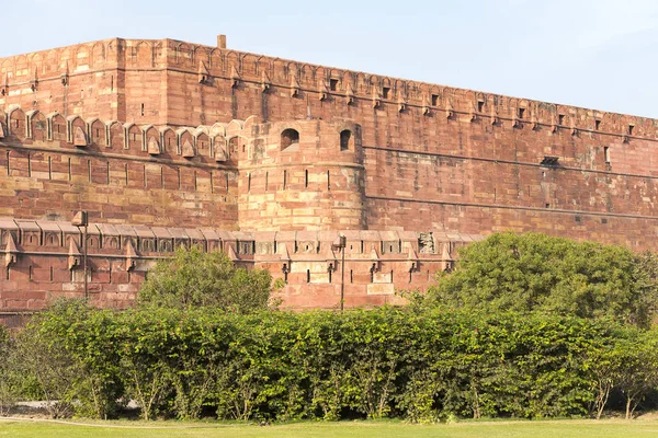 Červená Agra Fort Ágra Indie — Stock fotografie