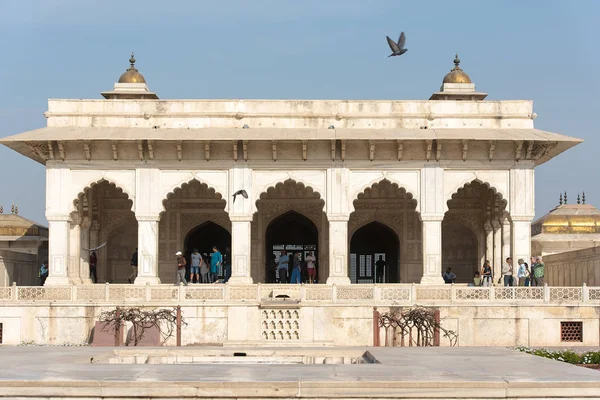 Agra Februar Indische Architektur Des Roten Forts Agra Februar Indien — Stockfoto