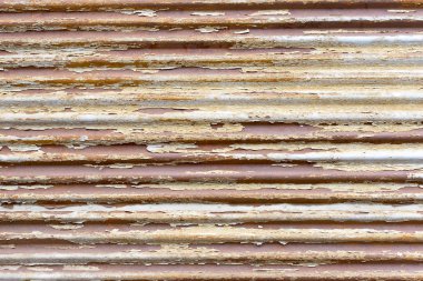 Paslı demir duvar veya çit arka plan veya doku olarak yüzey