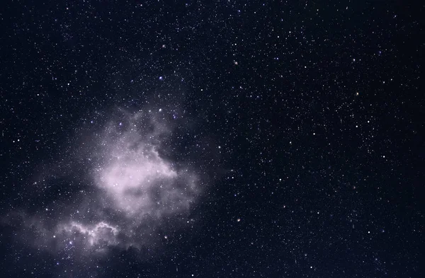 Langit Berbintang Dengan Bintang Bintang Dan Cara Susu — Stok Foto