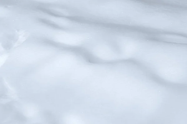 Neve Pura Branca Real Como Fundo Textura — Fotografia de Stock
