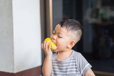 Mısır çocuğun en sevdiğim yiyecektir.