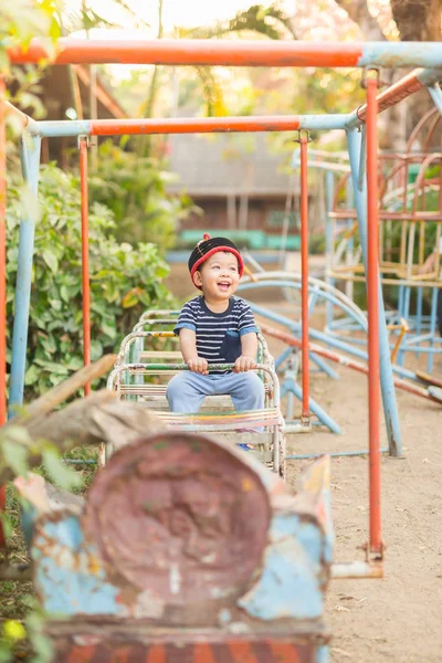 Playground and baby — Stock Photo, Image