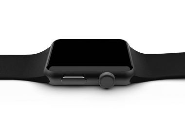 Ayrıntılı yüksek beyaz üzerinde izole akıllı izle.