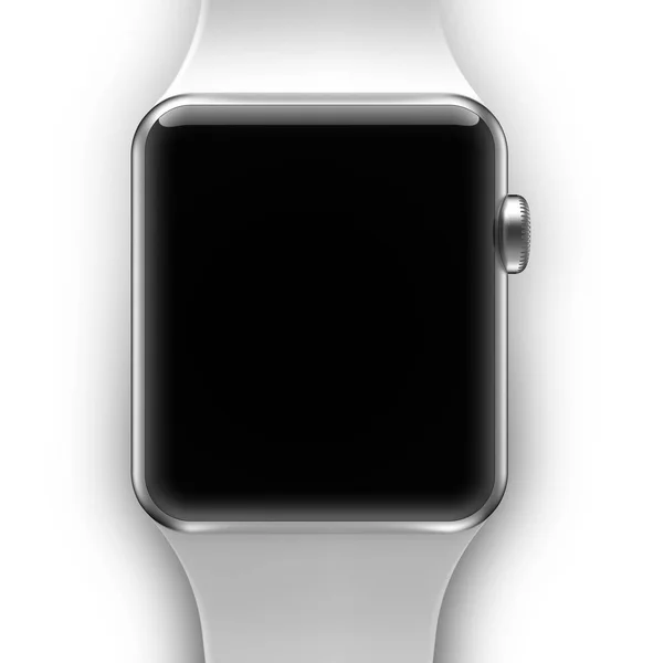 Smart Watch-klocka isolerad på vit, hög detaljerad. — Stockfoto