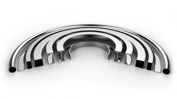 Steel profiles of different shapes bending forming. — Stock Photo, Image