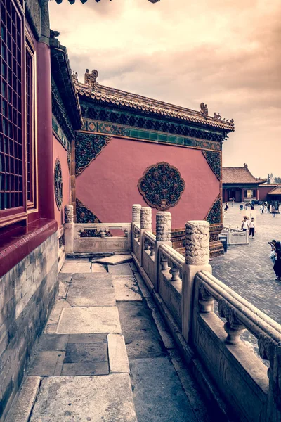 Cidade Proibida Pequim China — Fotografia de Stock