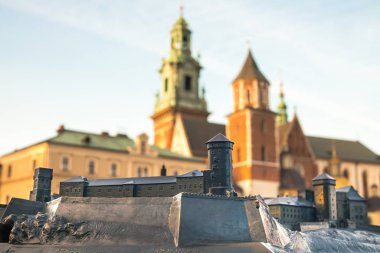 Cracow - Wawel Kalesi gün.