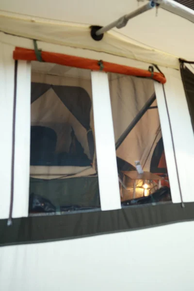 Tente remorque pour camping . — Photo