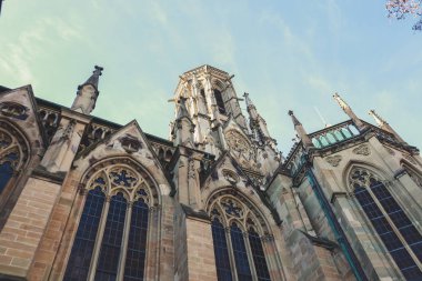 Johanneskirche am feuersee. Eski kilise. Şehir mimarisi. A