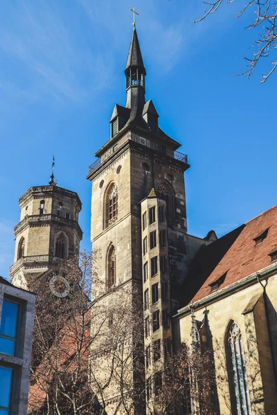 City architecture. Cozy streets. Atmosphere. Stuttgart Germany — 스톡 사진