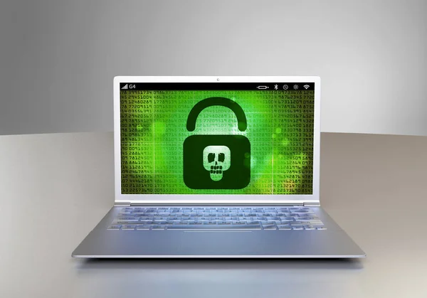 ransomware virüs bir ekran