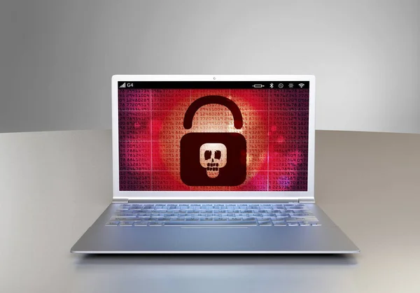 ransomware virüs bir ekran