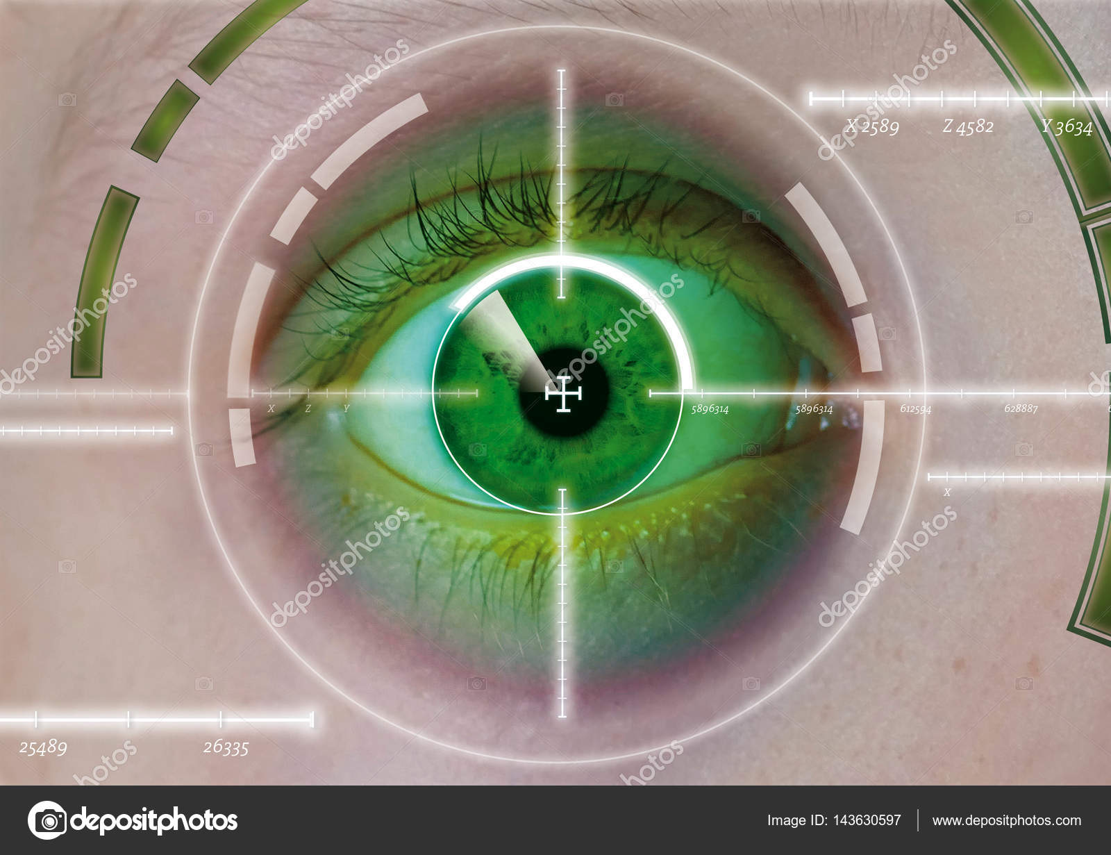 눈 레이저 수술, 레이저 교정, 눈 교정 — 스톡 사진 © kaptn #143630597