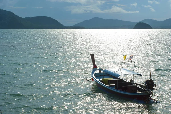 Stock image Boat and islands, Phuket Thailand