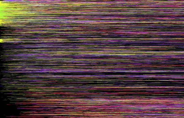 Colorato glitch arte sfondo — Foto Stock