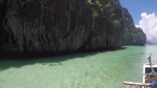 Zatoka Nido Palawan — Wideo stockowe