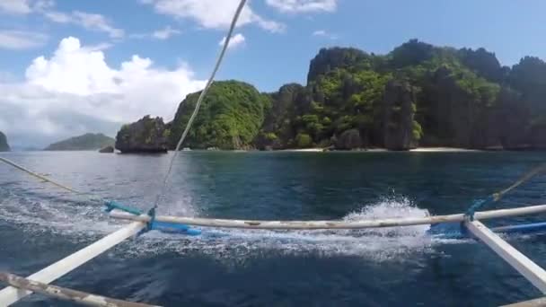 Bahía Nido Palawan — Vídeo de stock