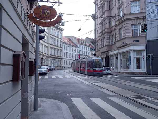 Ruas Tranquilas Calmas Viena — Fotografia de Stock