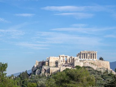 Bu Atina 'daki Akropolis manzarası.