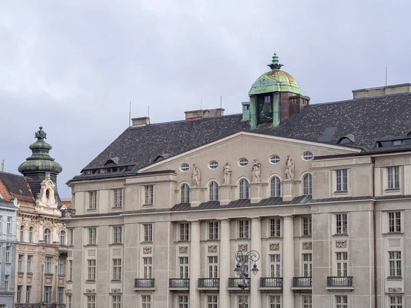 Vue Hôtel Grandezza Dans Centre Brno — Photo
