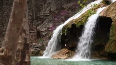 Turner Falls şelale Oklahoma Arbuckle dağlarında