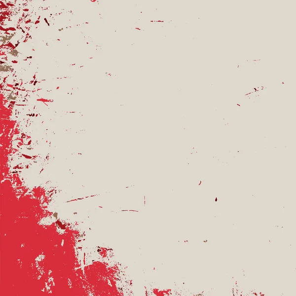 Textura Grunge roja — Vector de stock