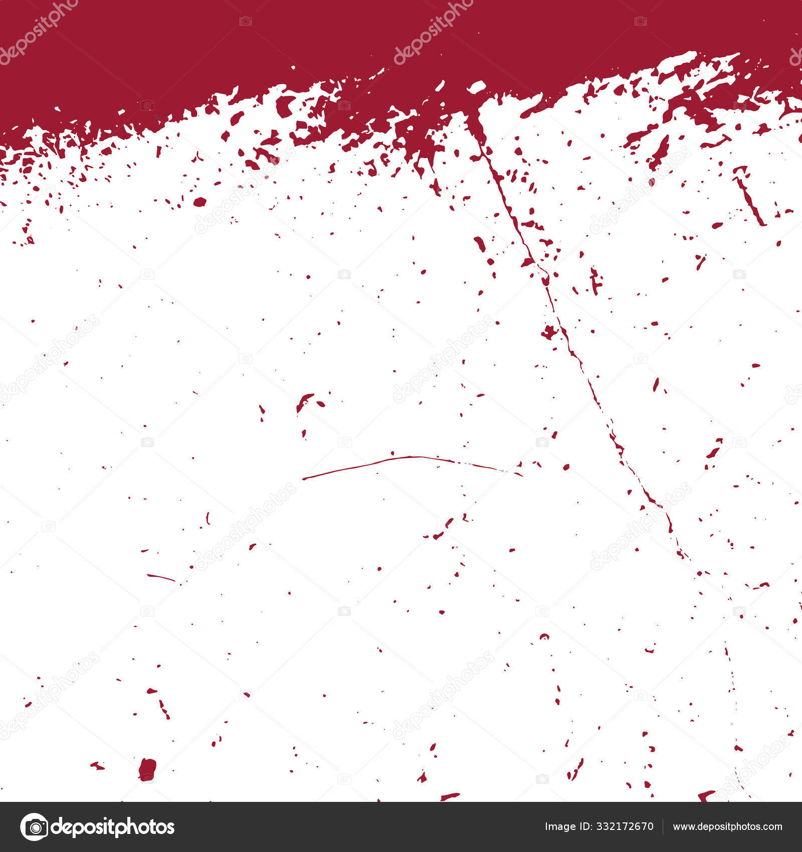 Red And White Grunge Background