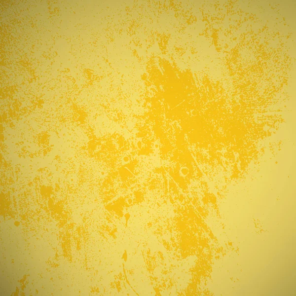 Yellow Grunge Hintergrund — Stockvektor