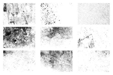 Grunge Texture Set clipart