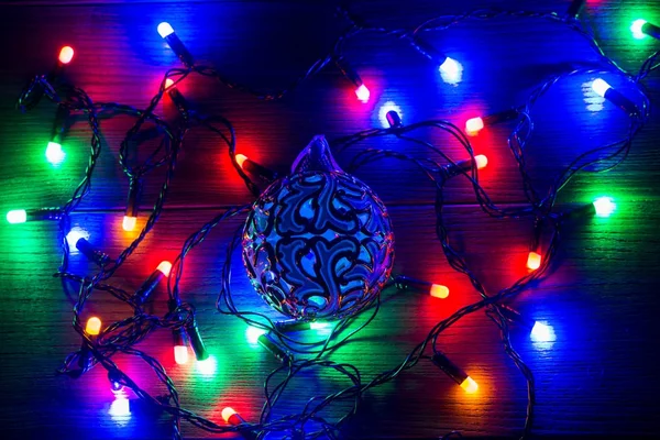 masaya garland. kutlama. renkli ışıklar. parlak Ampüller