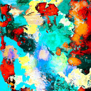 Tasarım için grunge arka plan soyut renk duvar kağıdı