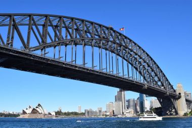 Sydney Liman Köprüsü ve Opera Binası