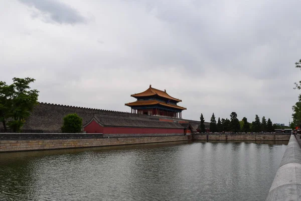 Moat and Gate house at Forbidden City