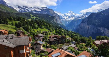Wengen kasaba, Jungfrau ve Lauterbrunnen Vadisi, İsviçre