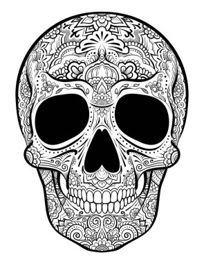 Kafatası ile süsler