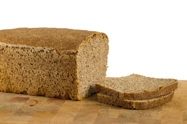 Gesneden tin brood — Stockfoto
