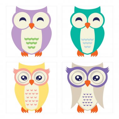 Baykuş tasarım koleksiyonu