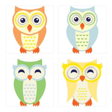 Baykuş tasarım koleksiyonu