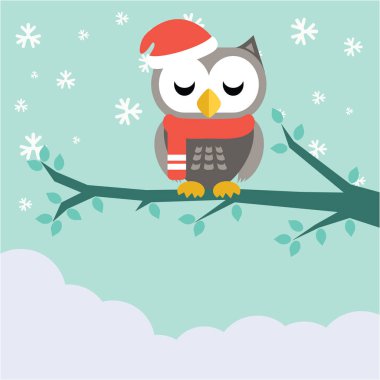 Baykuş koleksiyonu, herhangi bir arka plan tasarımı için güzel