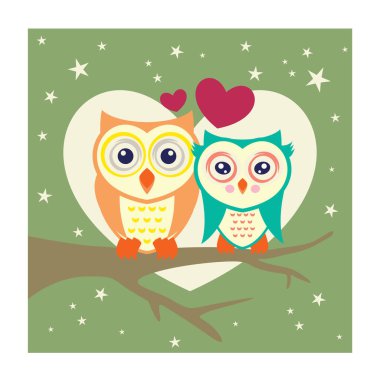 Komik baykuş koleksiyonu