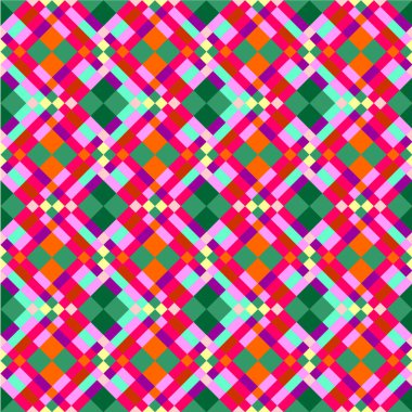 Çizgi ve dikdörtgen desen