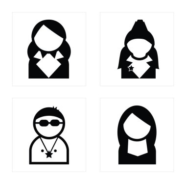 Avatar hesap illüstrasyon