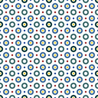 Güzel nokta ve daire desen