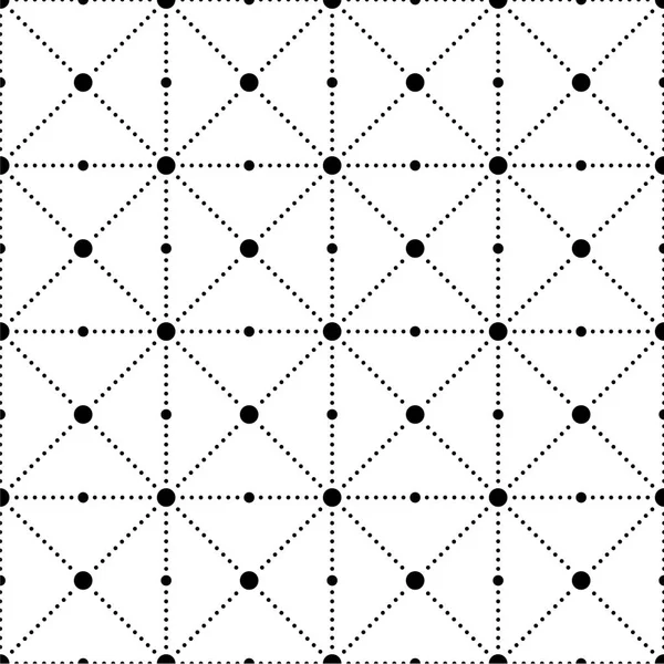 Nice Dot and Circle Pattern — Stock Vector