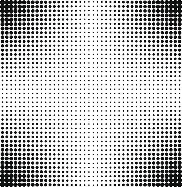 Vector halftone dots. — Stock Vector