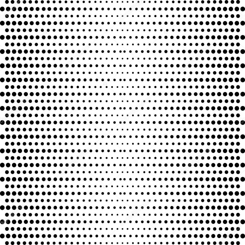 Dots Pattern on white background.