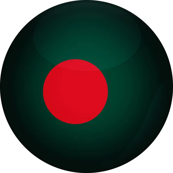 Bangladeş ülke bayrağı vektör — Stok Vektör